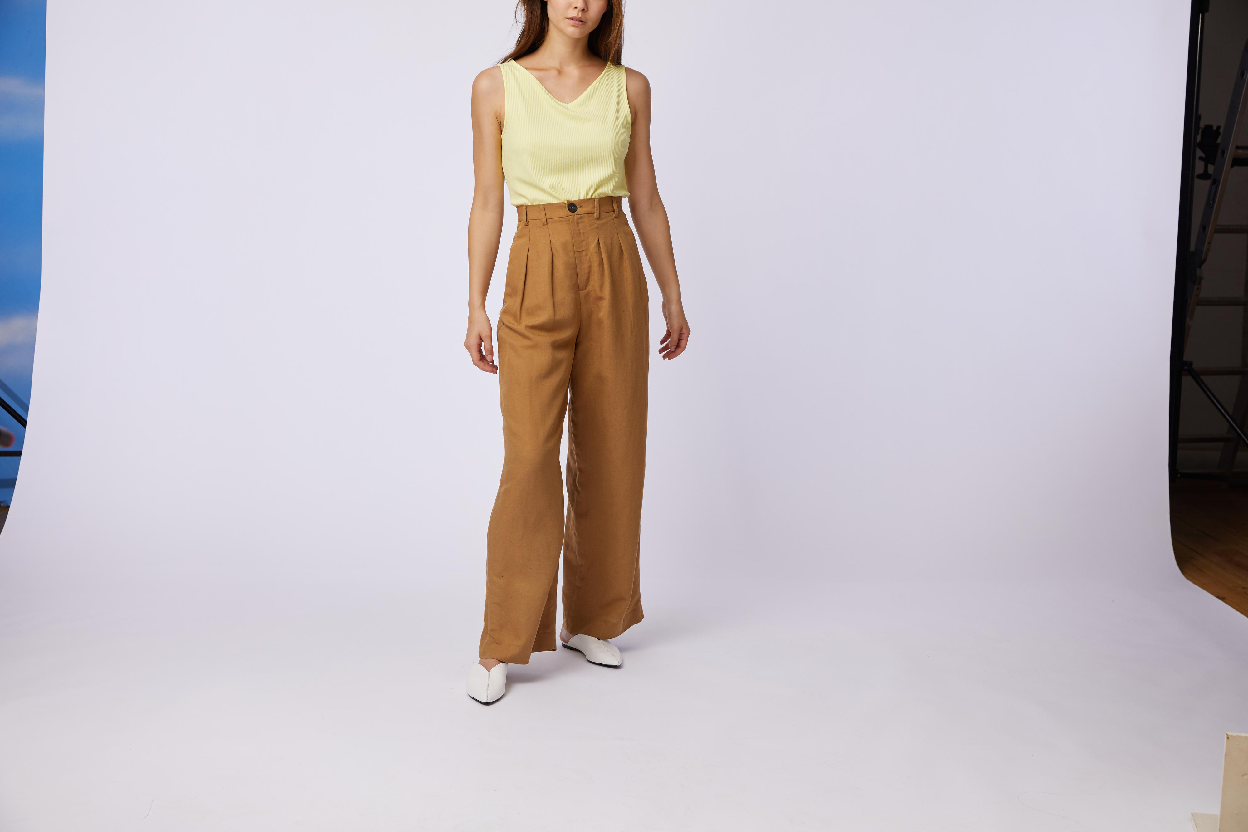 Janina Brown Pantalones 3