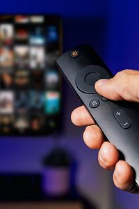 TV et télécommande