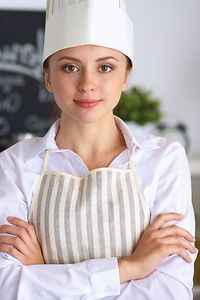 Young Female Chef