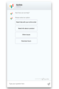 Capture d'écran ChatBot